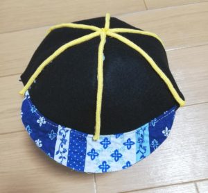 フェルトで簡単 本格兜 かぶと の作り方 初節句や子どもの日にオススメ そらメイド